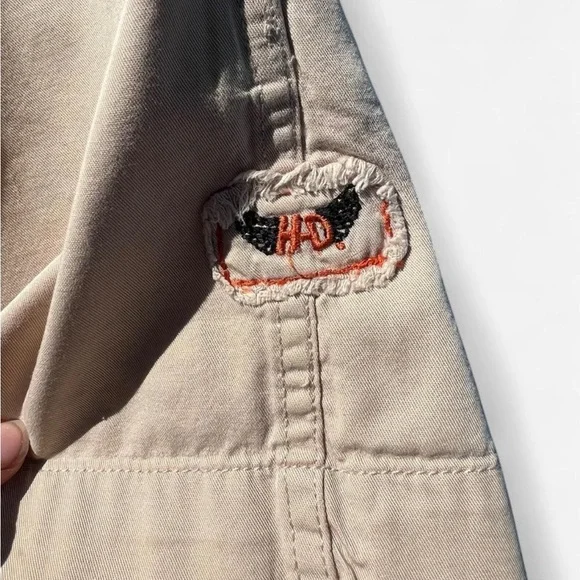 Vintage Harley Davidson Short Sleeve Button Up Shirt Eagle and Snake - Picture 6 of 9